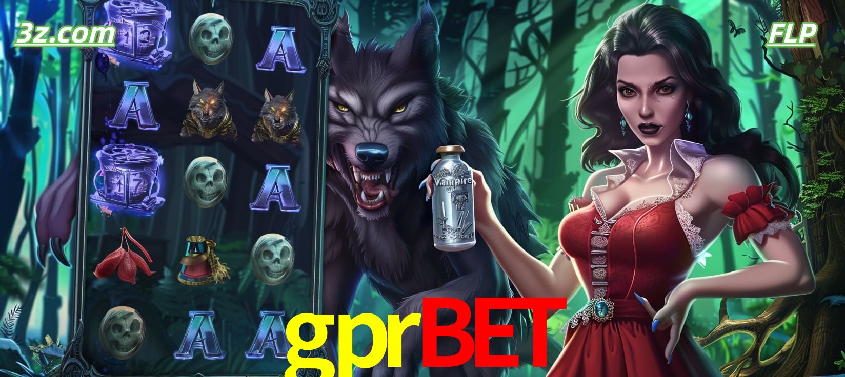 Slots online tema de lobisomem e vampira no gprbet cassino Brasil