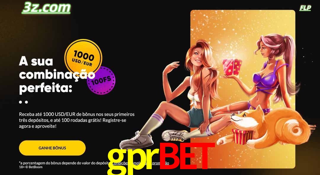 gprbet cassino online Brasil com promoção especial de depósito e jackpots
