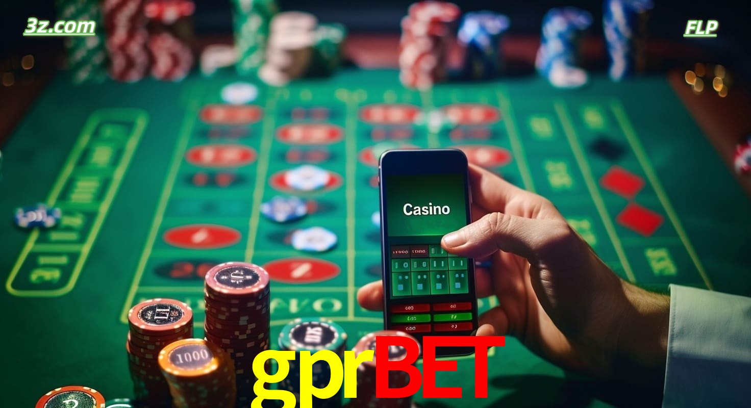 Cassino online móvel gprbet com apostas em roleta e fichas de pôquer