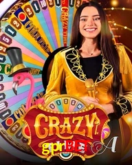 Crazy Time live game no gprbet cassino com entretenimento ao vivo para jogadores do Brasil