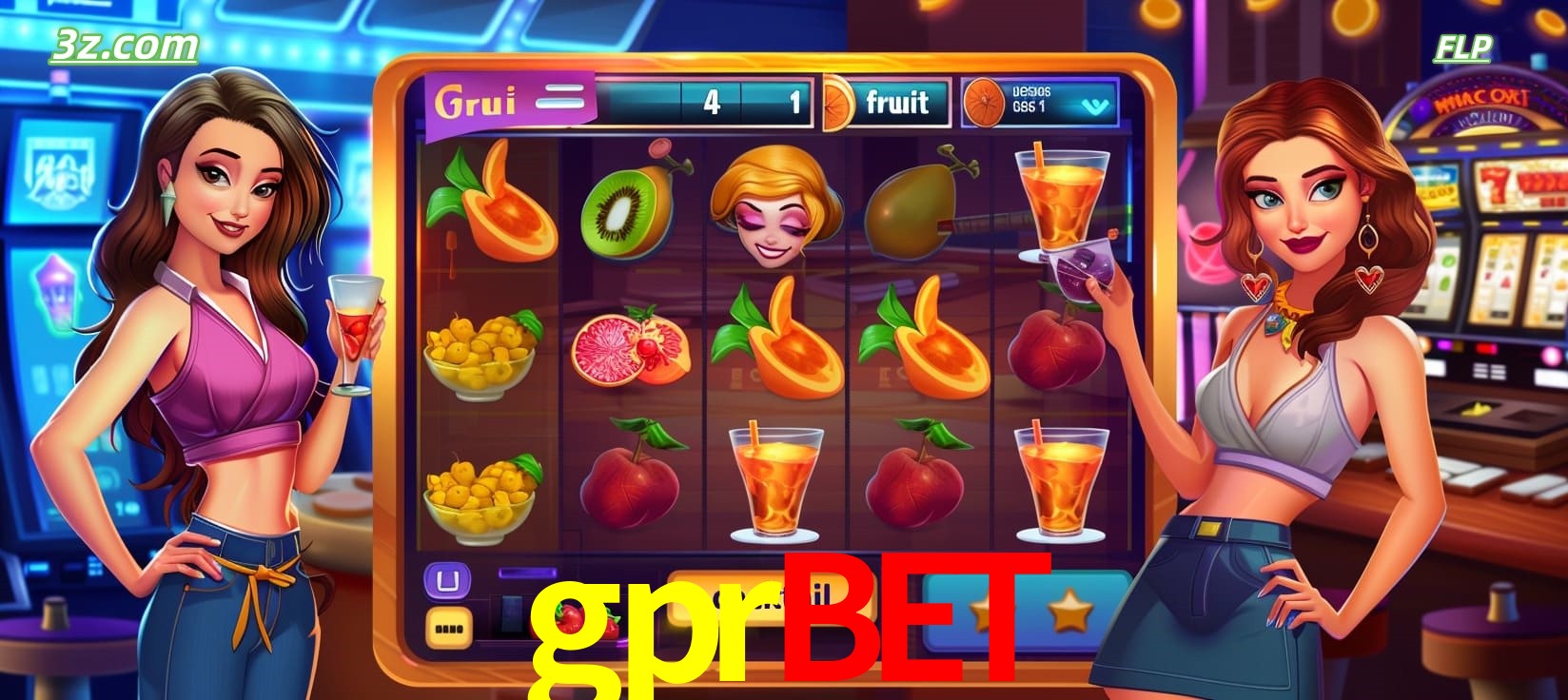 gprbet cassino online com caça-níqueis de frutas e coquetéis coloridos