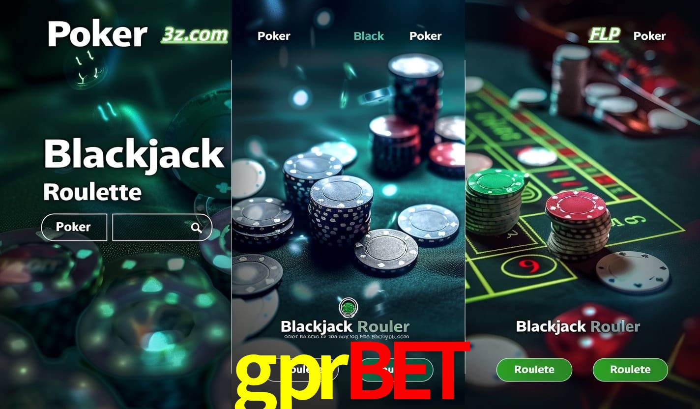 Cassino online gprbet com Poker, Blackjack e Roleta ao vivo para jogadores do Brasil