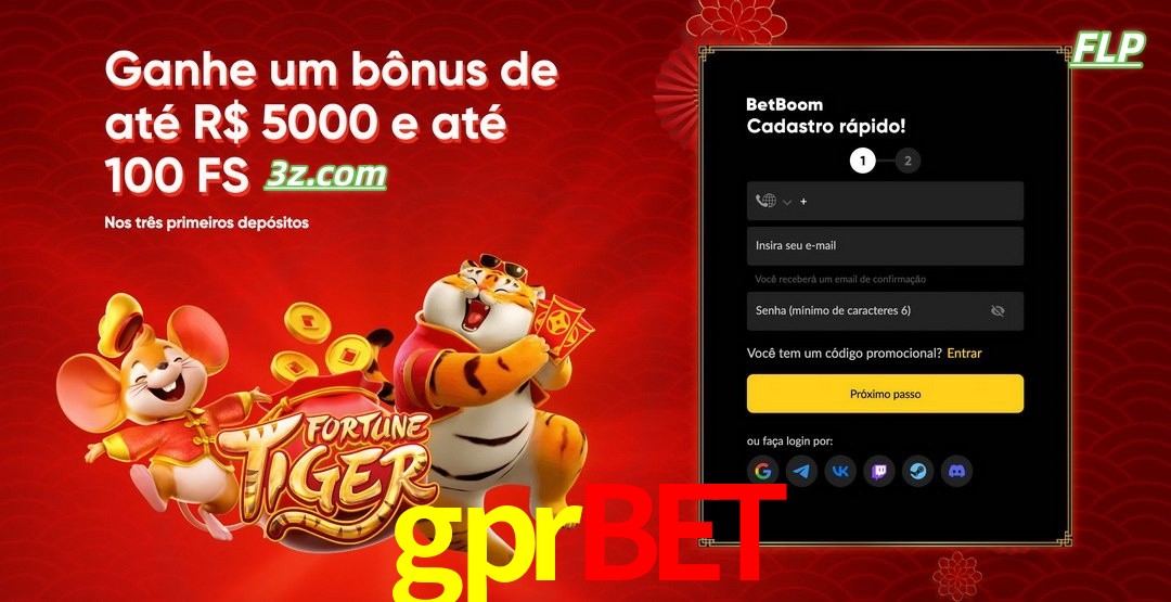 gprbet cassino Brasil bônus de boas-vindas até R$5000 e 100 free spins